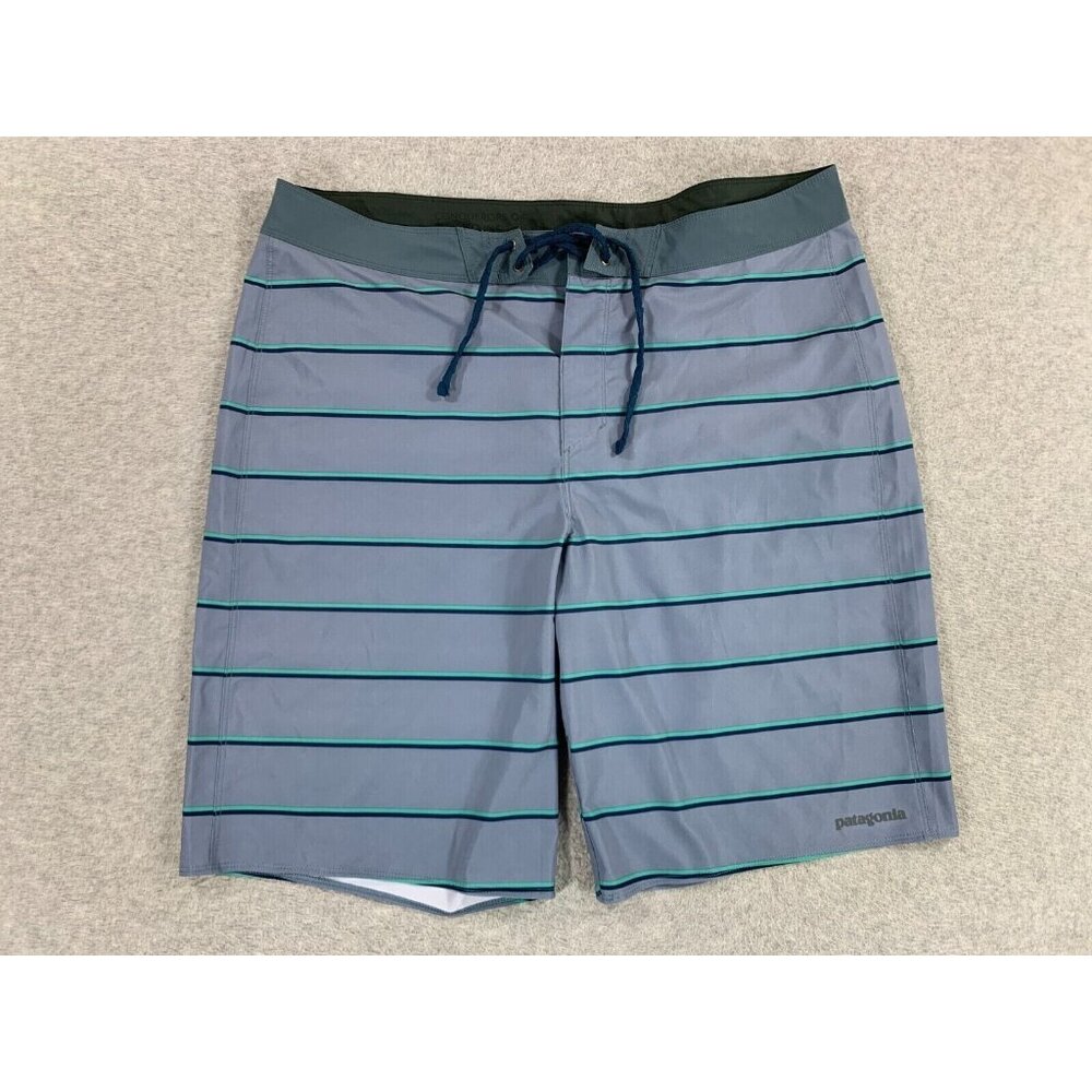 Patagonia Minimalist Wavefarer Swim SUP Surf Board Shorts‎ (Men's 36) Gray - 10"